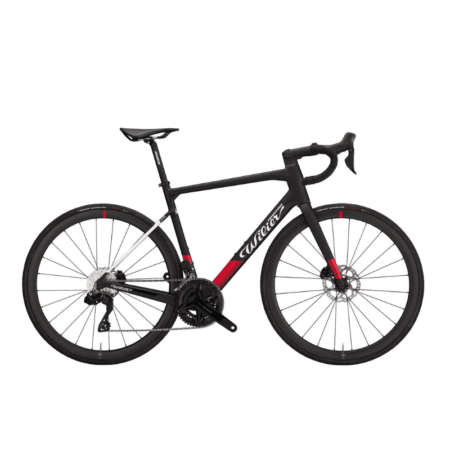 Vélo route Wilier Triestina Garda Shimano Ultegra R8000 RS171 Noir Rouge 2024