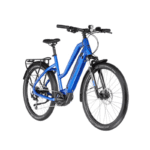 Vélo de Randonnée Électrique HAIBIKE TREKKING 4 TRAPEZ Bleu 2023