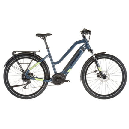 Vélo de Randonnée Électrique HAIBIKE TREKKING 5 TRAPEZ Bleu 2023