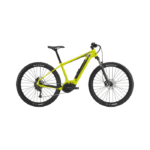 VTT électrique semi-rigide Cannondale Trail Neo 4 Highlighter freinage disque jaune pâle