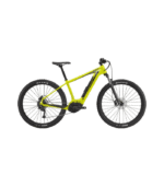 VTT électrique semi-rigide Cannondale Trail Neo 4 Highlighter freinage disque jaune pâle